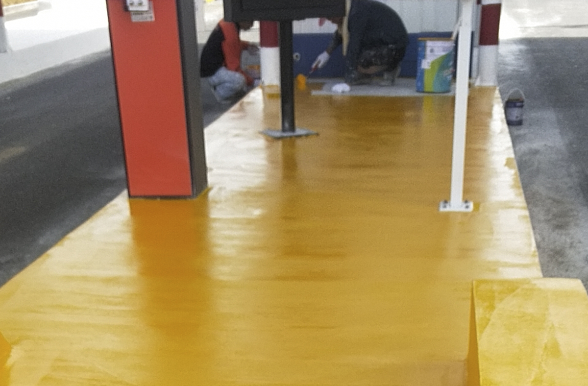 高速公路设施警示工程涂刷什么油漆