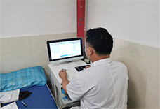 国产骨密度检测仪品牌MQD-7000安装在天津市静海县妇幼保健院一台