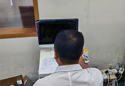 江西上饶医院安装超声骨密度检测仪器一台