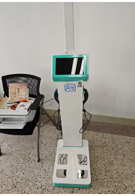 人体成分分析仪安装现场