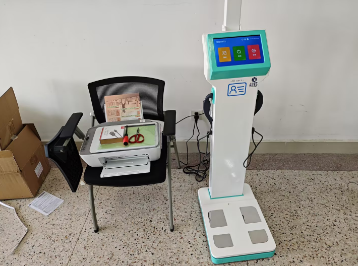 人体成分分析仪安装现场